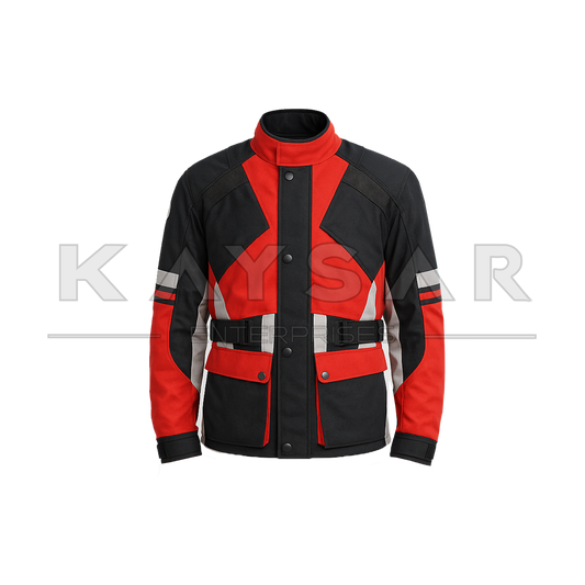 KE-MJ-307 Red Cordura Jacket for Men