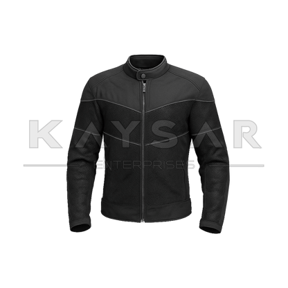 KE - MJ - 303 Black Cordura Jacket for Men - Kaysar Enterprises