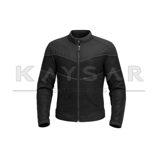 KE - MJ - 303 Black Cordura Jacket for Men - Kaysar Enterprises