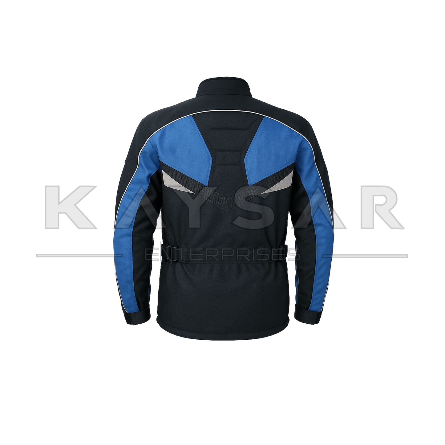 KE - MJ - 306 Blue and Black Cordura Jacket for Men - Kaysar Enterprises