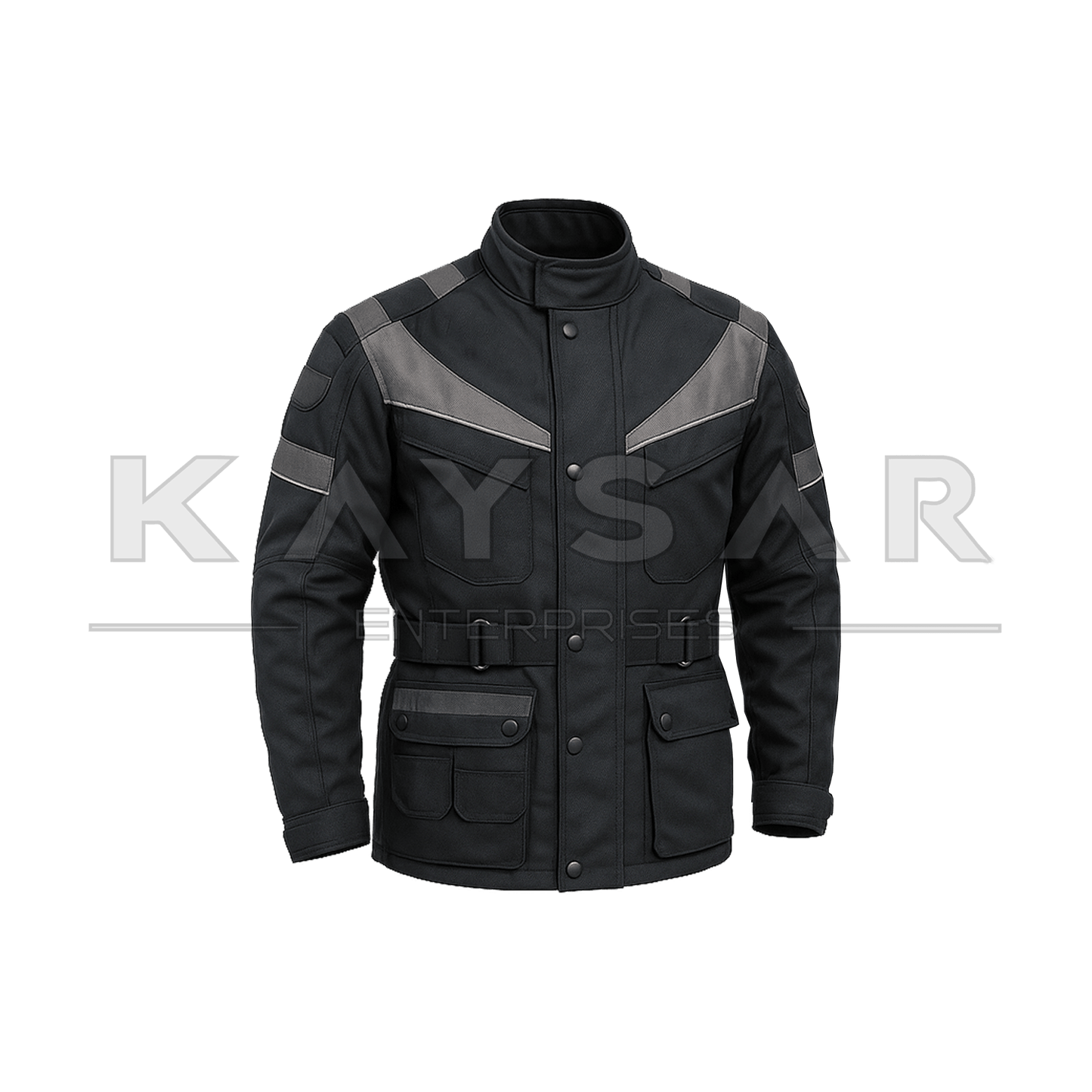 KE - MJ - 309 Grey Cordura Jacket for Men - Kaysar Enterprises