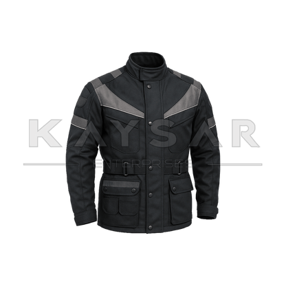 KE - MJ - 309 Grey Cordura Jacket for Men - Kaysar Enterprises