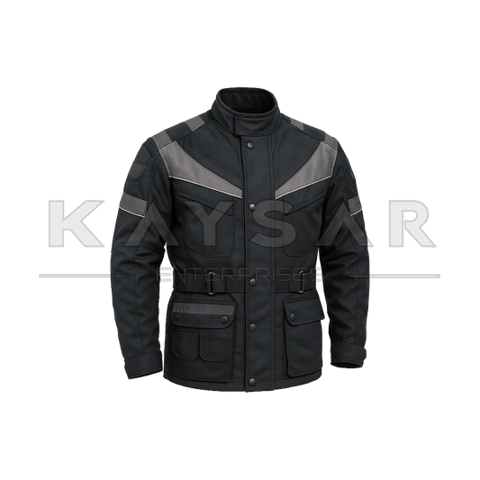 KE - MJ - 309 Grey Cordura Jacket for Men - Kaysar Enterprises
